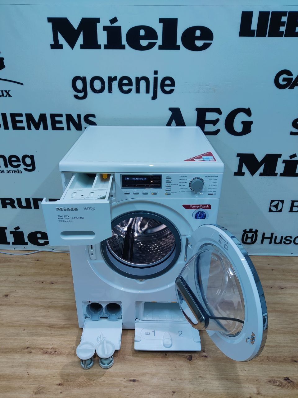 Пральна сушильна машина MIELE™ WTH720WPM. Wi-Fi. Ідеал. Німеччина
