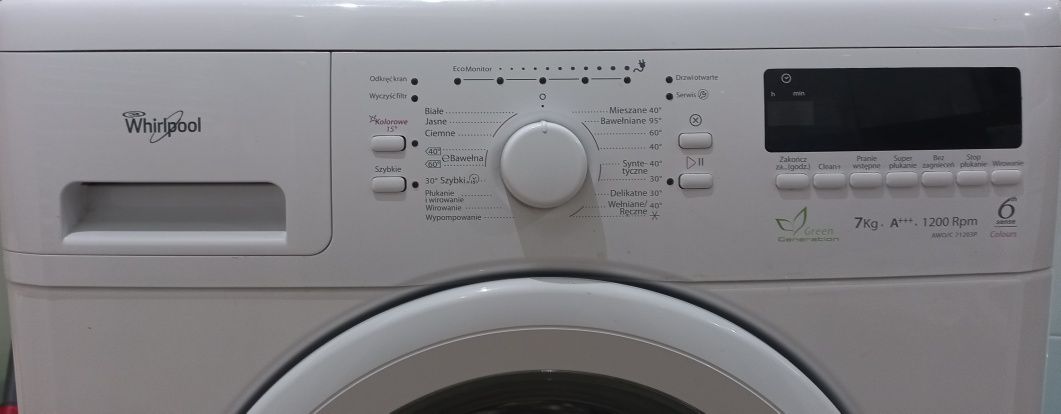 Pralka Whirlpool AWO/C 71203P na części Wysyłka 1zł