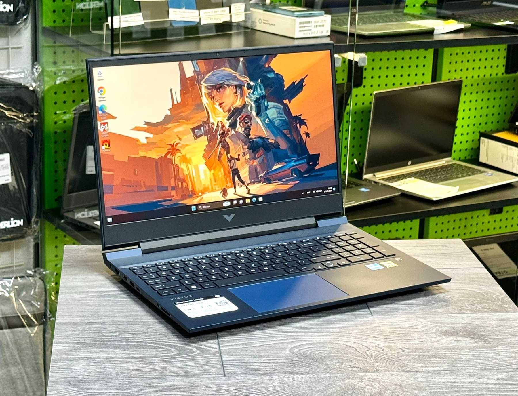 Игровой ноутбук HP Victus 16-d0013dx / RTX 3050 / Core i5-11400H