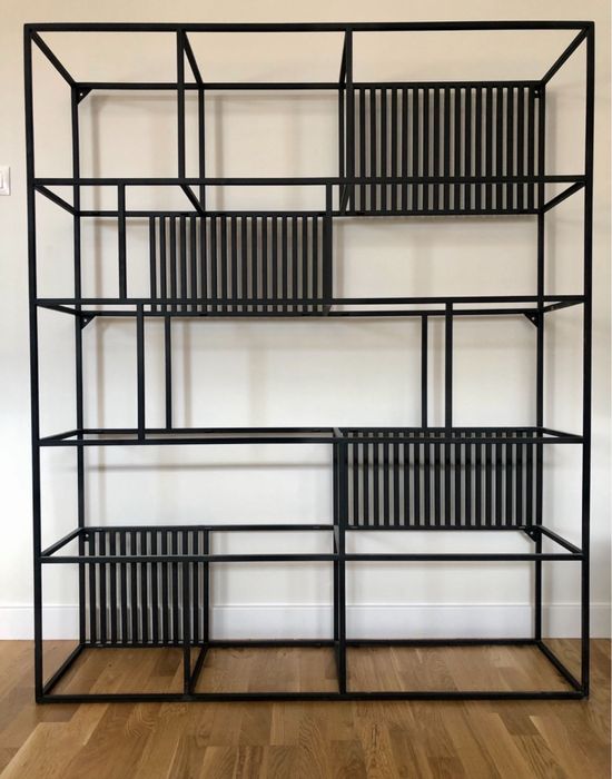 Regał loftowy metalowy, bardzo dobry stan