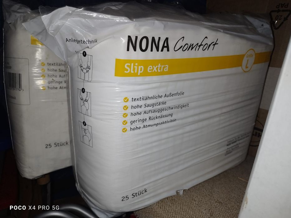 Pampersy,pieluchomajtki   L dla dorosłych