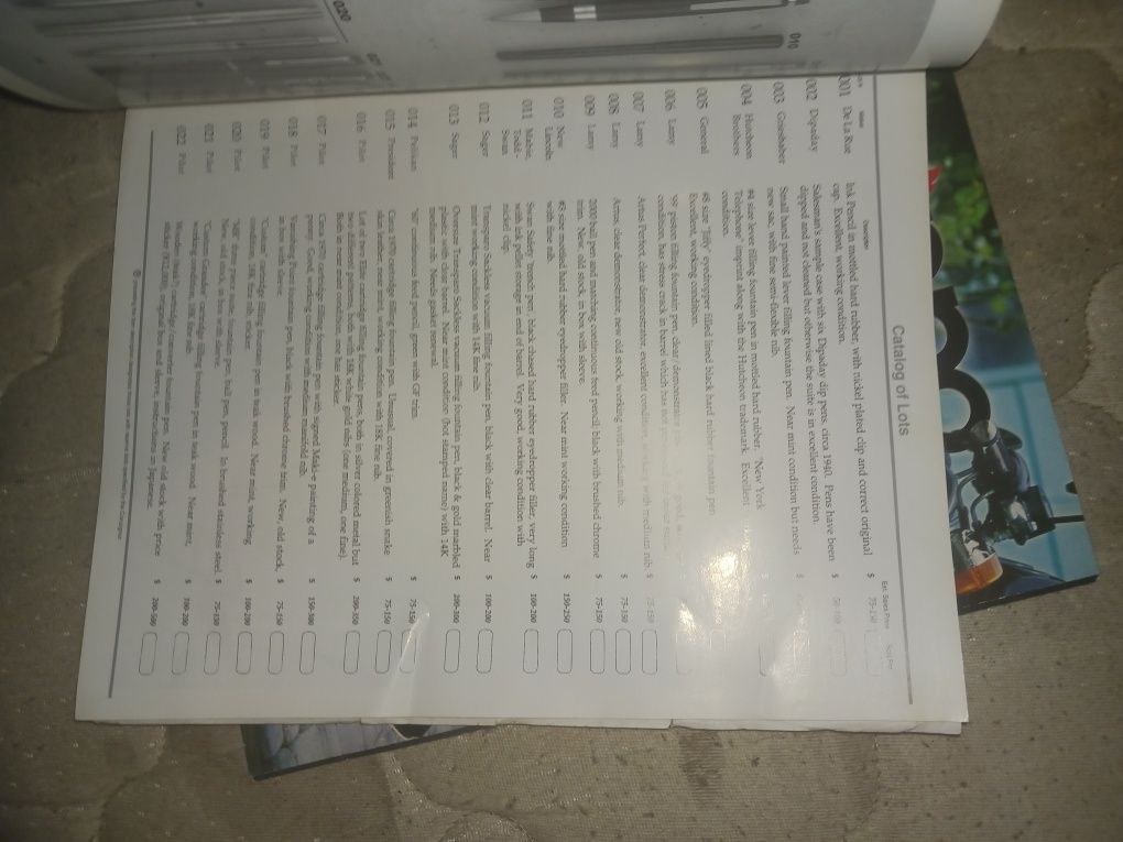 Revista de canetas bom estado