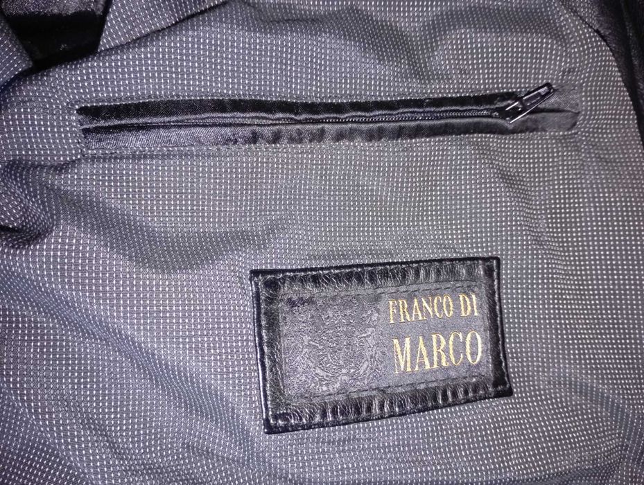 Чоловіча натуральна шкіряна куртка