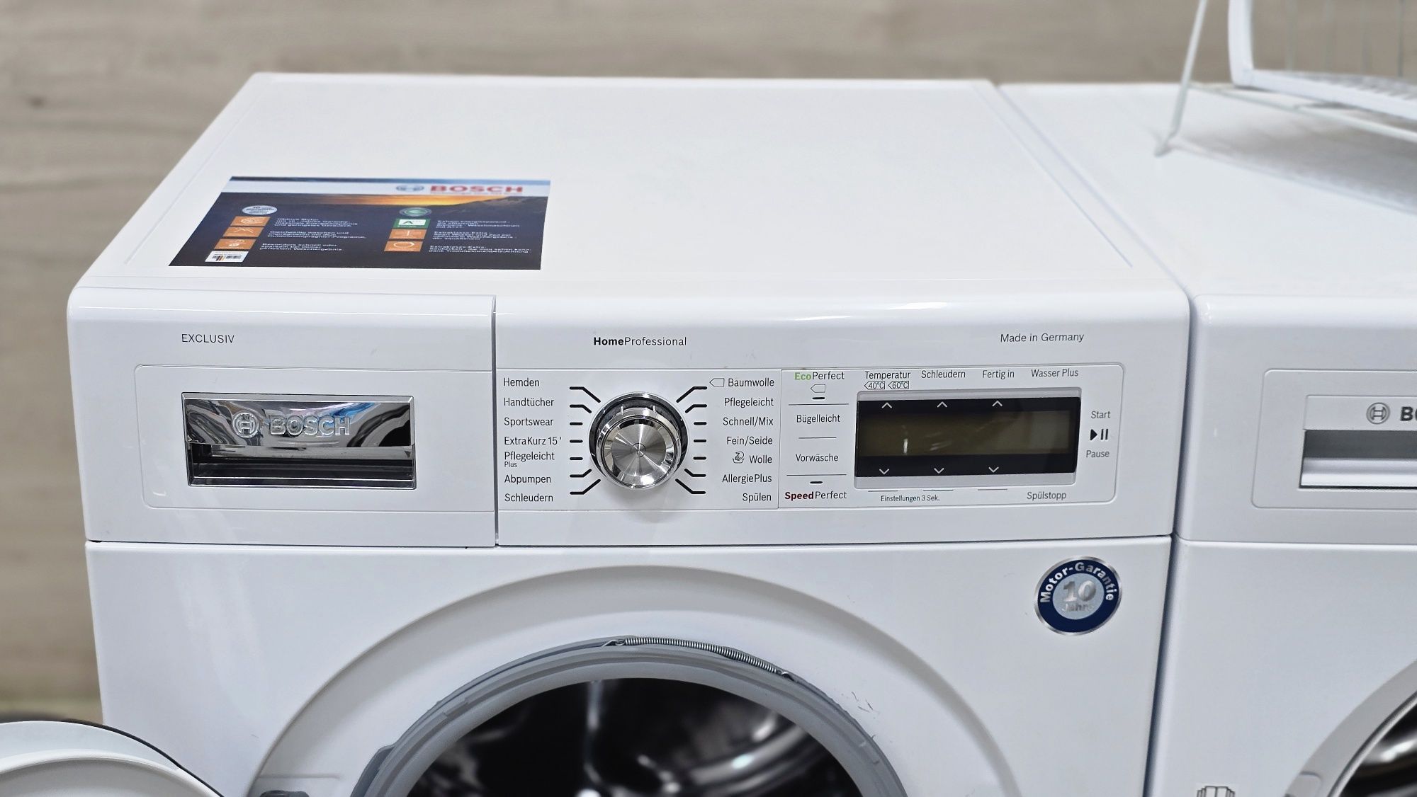Комплект Топ. Пральна + Сушильна BOSCH HomeProfessional