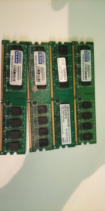 Pamięć RAM DDR2 3x 2gb
