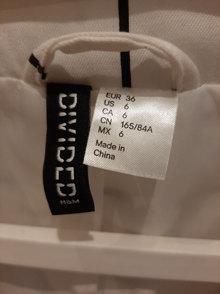 Marynarka H&M krata rozmiar 36