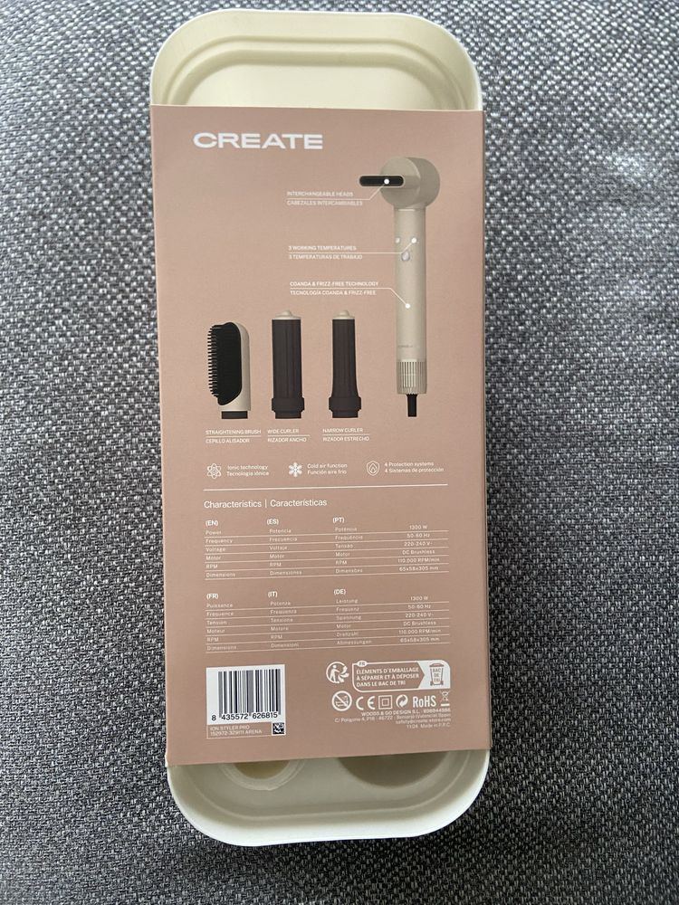 Jonowa suszarka i szczotka do stylizacji 5w1 Create ION Styler PRO