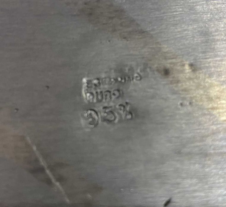 Terrina grande com respetiva bandeja 95% Puro Estanho