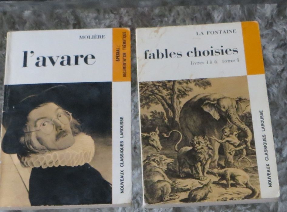 Livros antigos Nouveuax Classiques Larousse -5 Livros