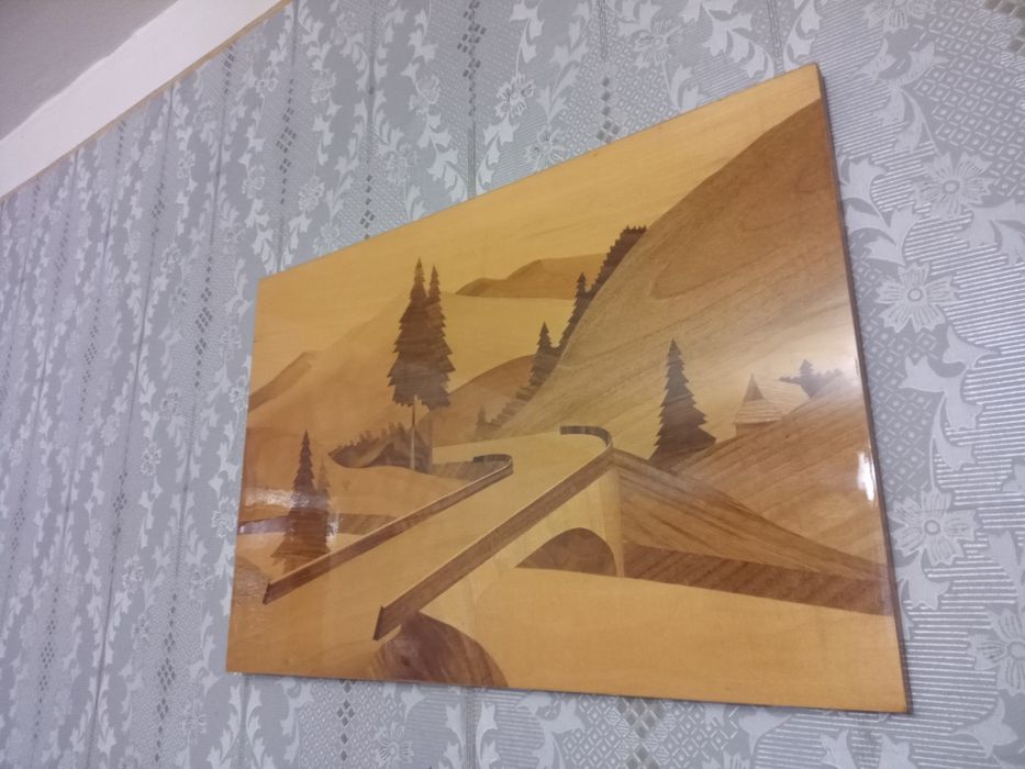 Картина из дерева / шпон