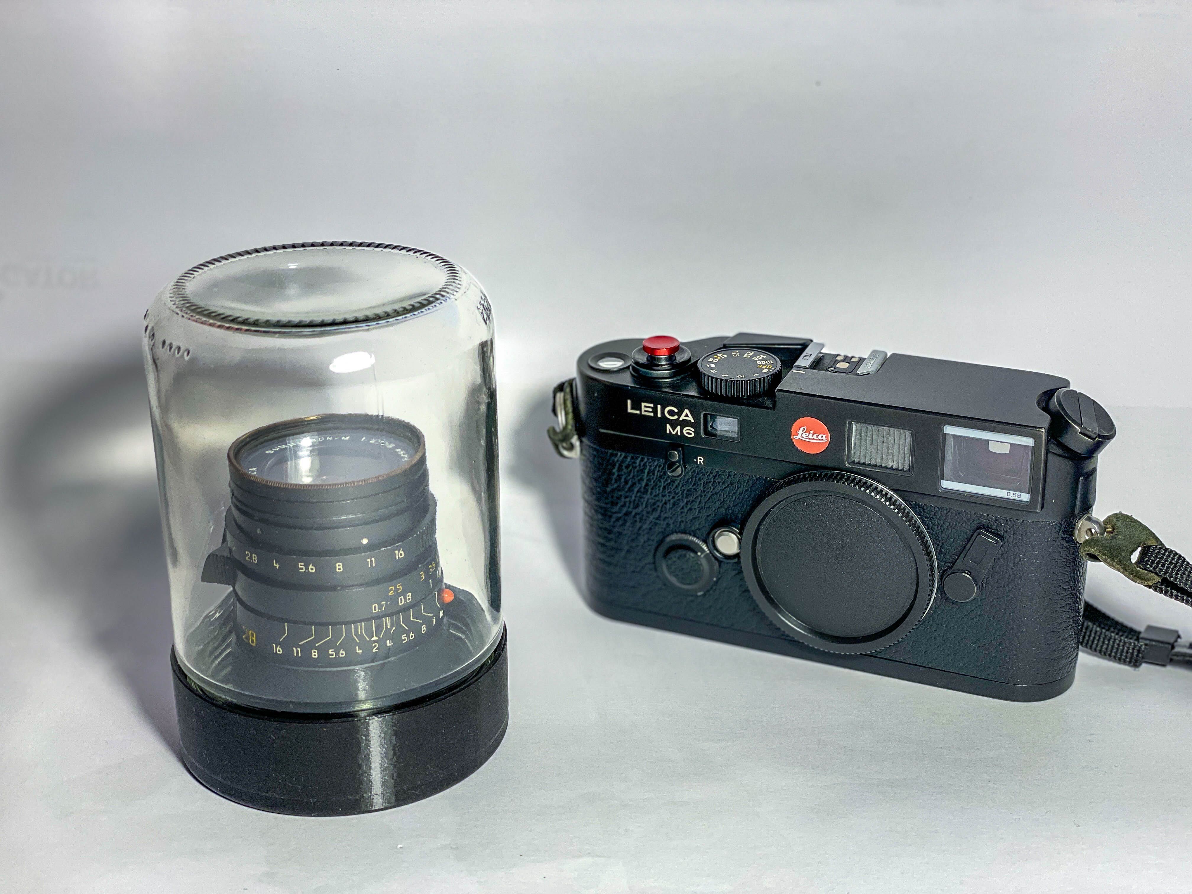 Leica M Lens Container (réplica de vidro)