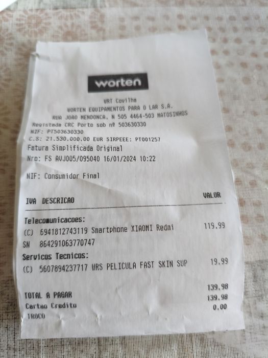 Smartphone Redmi A2 com garantia