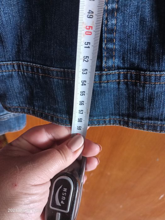 Kurteczka jeansowa na zamek C&A