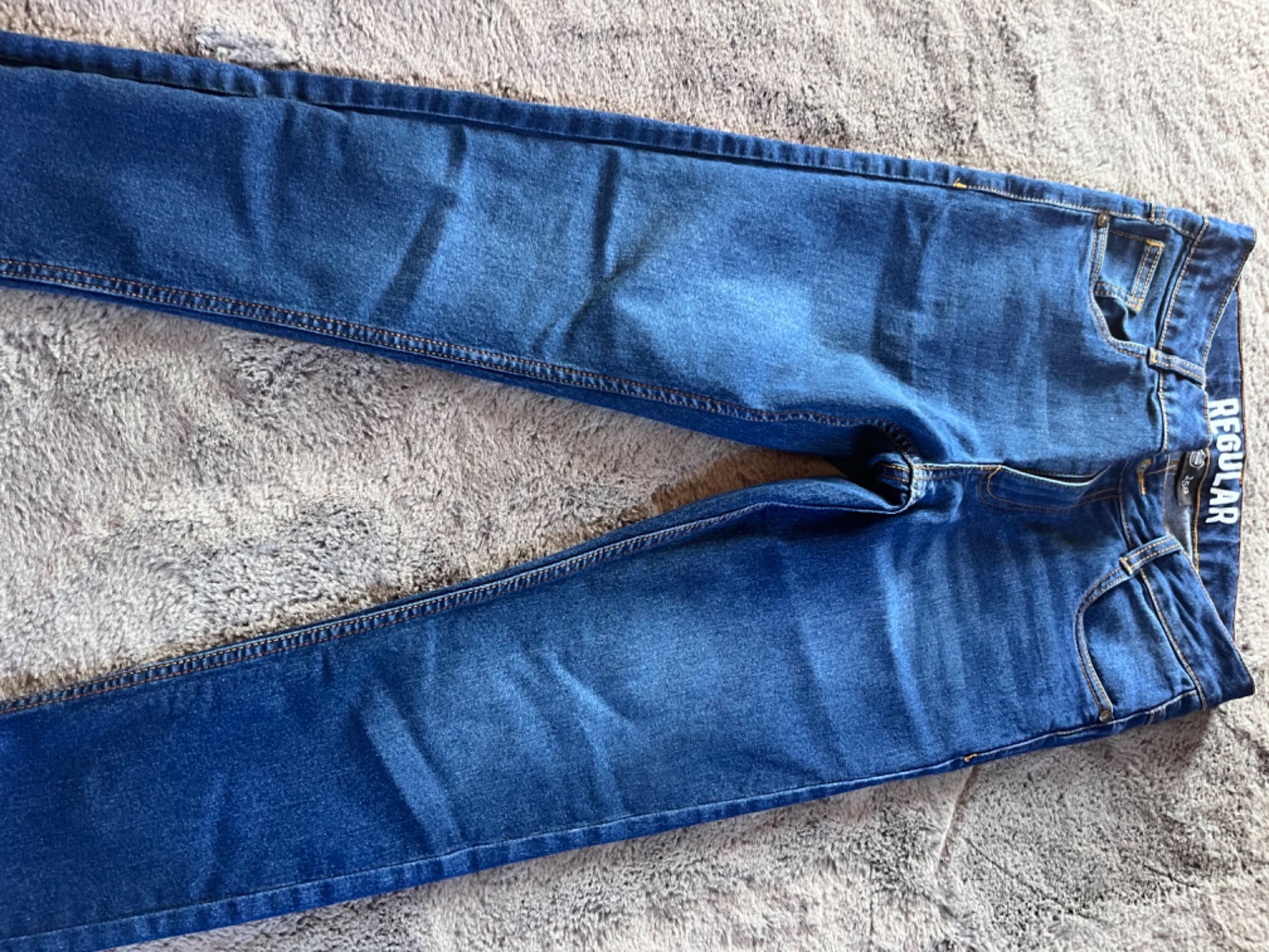 Spodnie jeansy 158