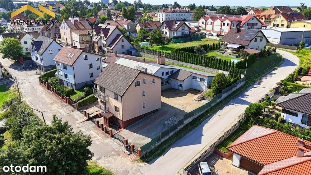 Dom mieszkalny 230m2 + hala na dział. gosp. 343m2