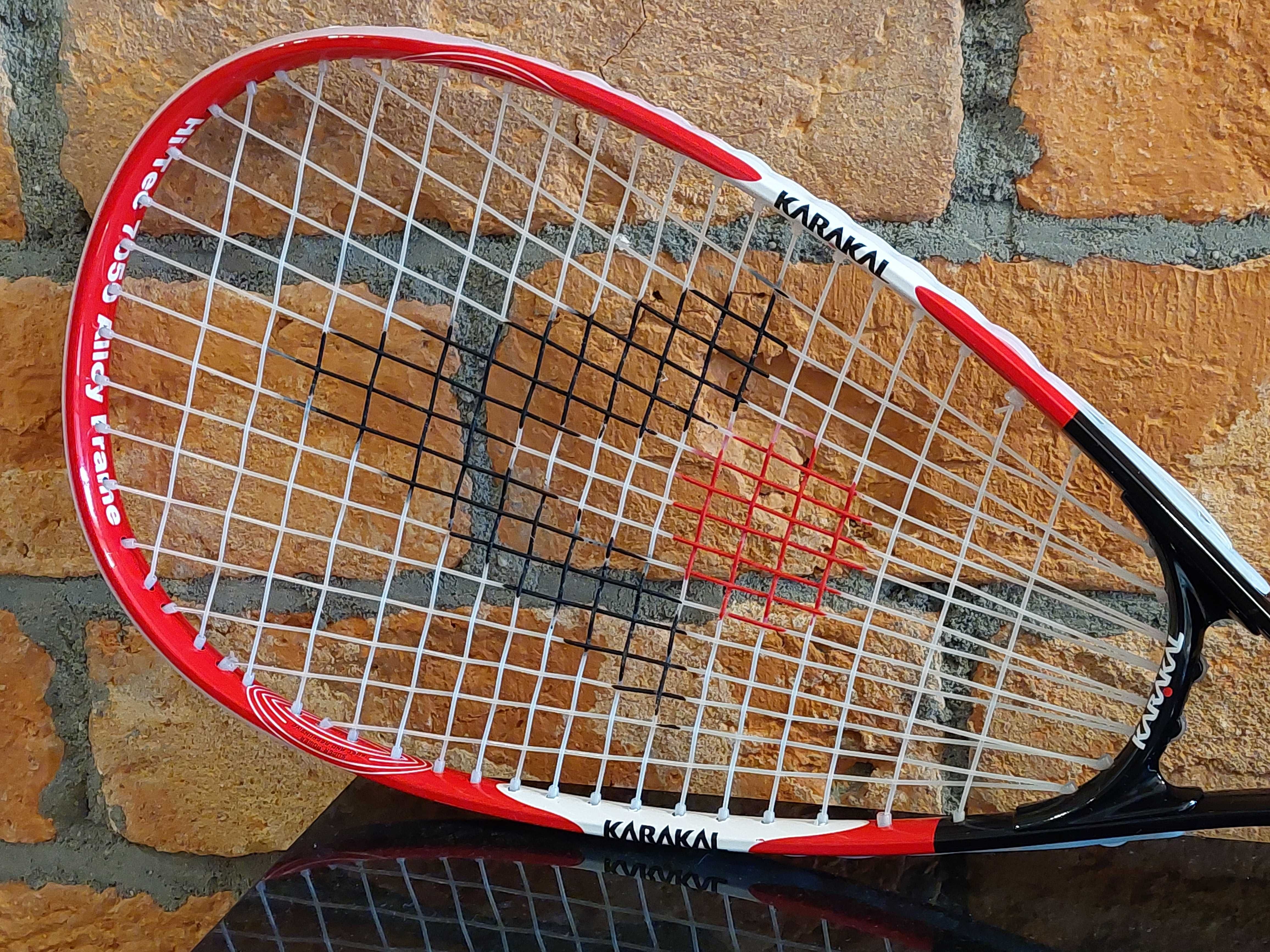 Rakieta Squash KARAKAL CSX HI TEC alu 7050 lekka 170g org ETUI ja Nowa