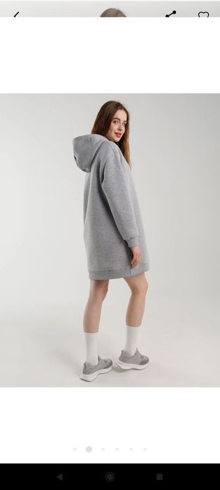 Худі-туніка з начосом