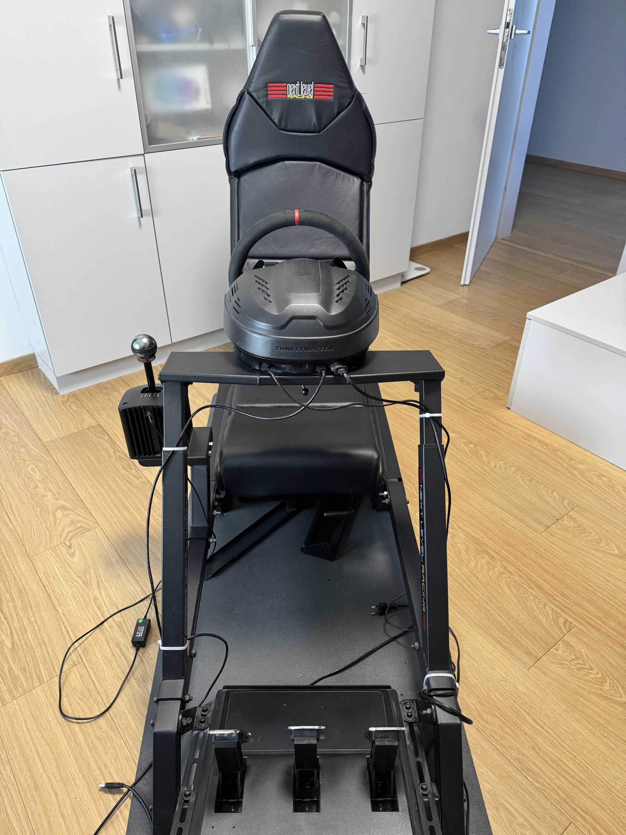 Zestaw simracing thrustmaster t300 ferrarri integral fanatec shifter