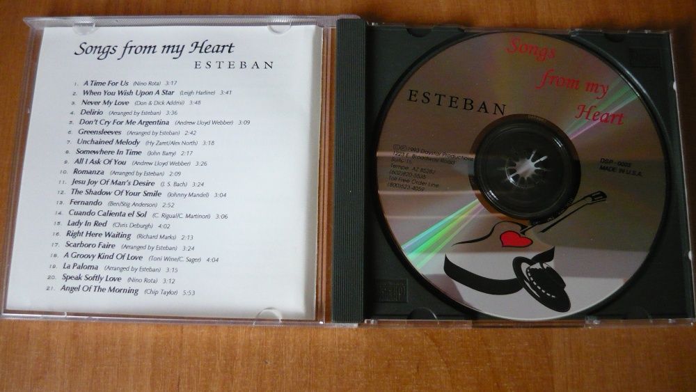 Płyta CD Esteban