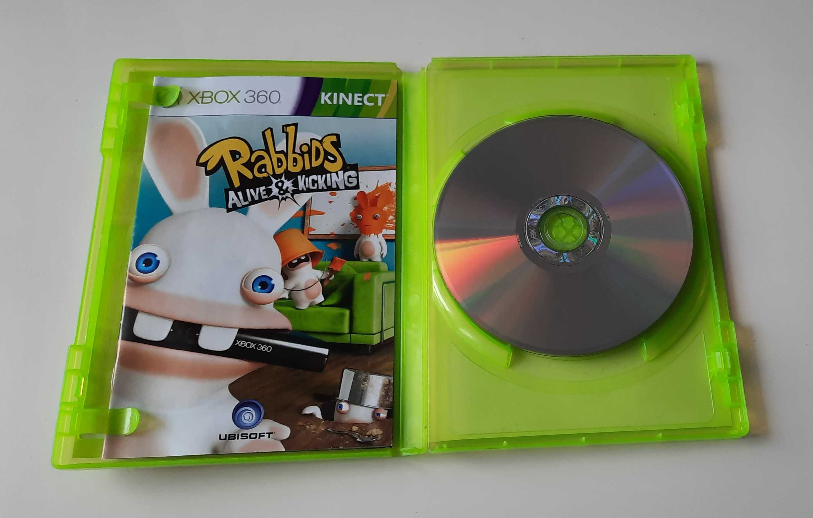 Xbox 360 Rabbids Alive and Kickings sensor Kinect