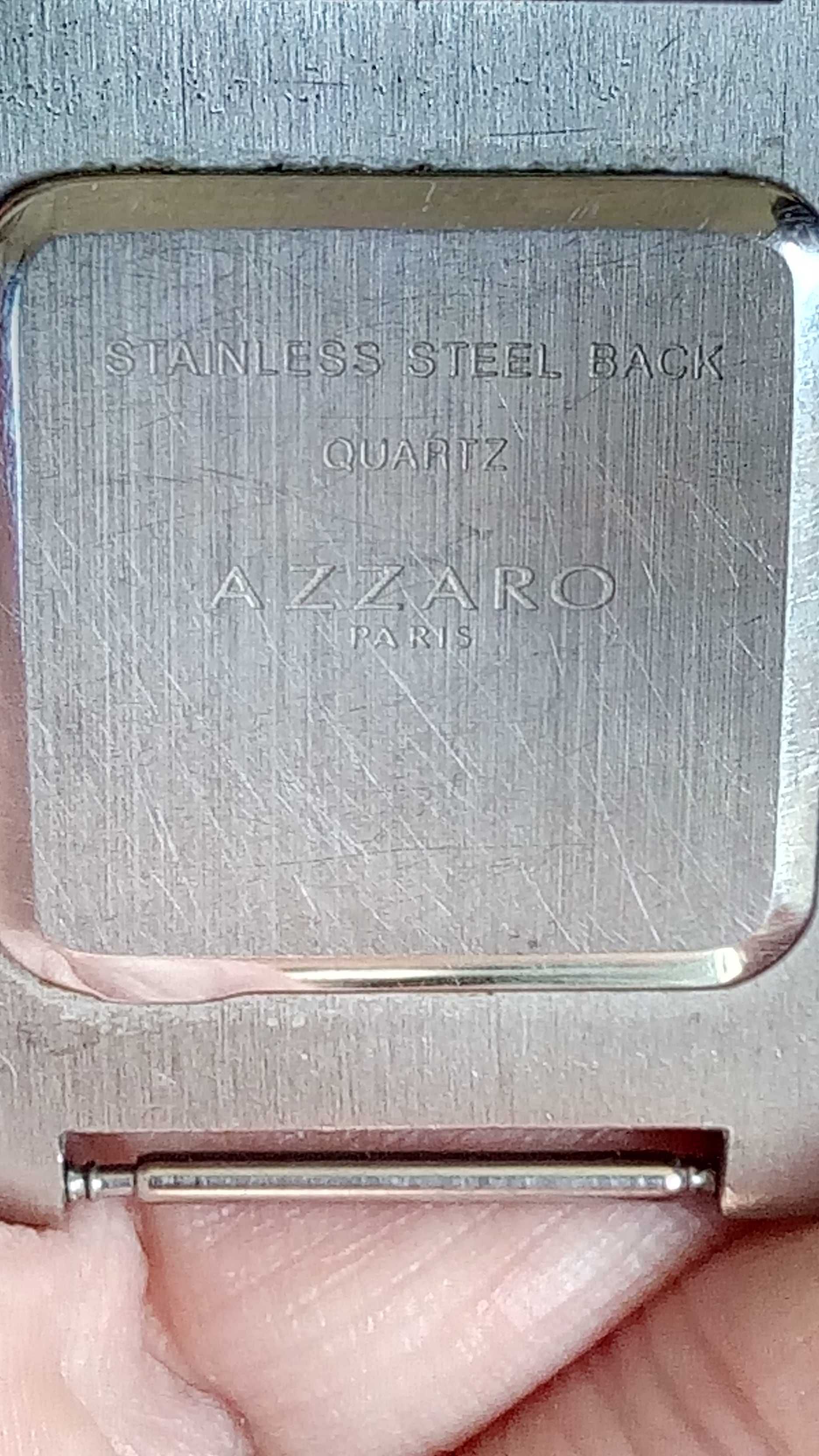 AZZARO, Quartz, Paris (Stainless Steel Back)