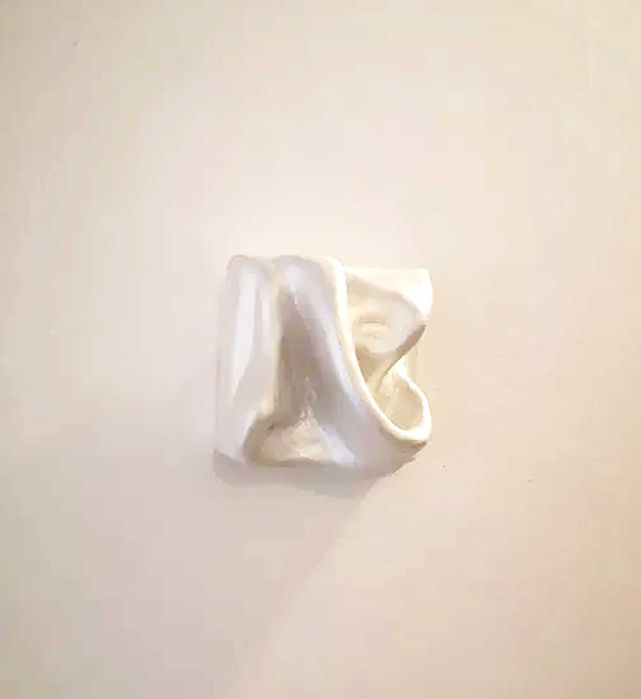 obraz mały miniatura mini gips sztuka ścienna 3D plaster contemporary