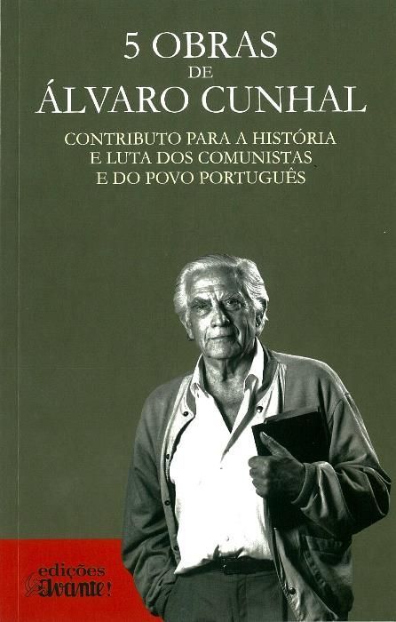 Livros e brochuras de e sobre Álvaro Cunhal/Manuel Tiago