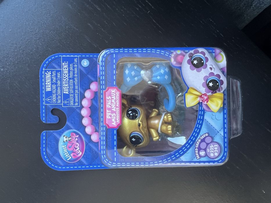 littlest pet shop złota panda