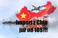 Import z Chin - towary i usługi już od 10$  - współpraca