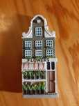 Íman canal de Amsterdão - Loja de flores