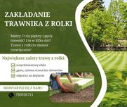 zakładanie trawnika, trawa z rolki, szybki i piękny trawnik