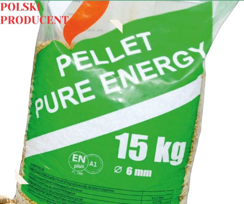 Pellet Rurex z certyfikatem EN plus A1 6mm *POLSKI PRODUCENT*