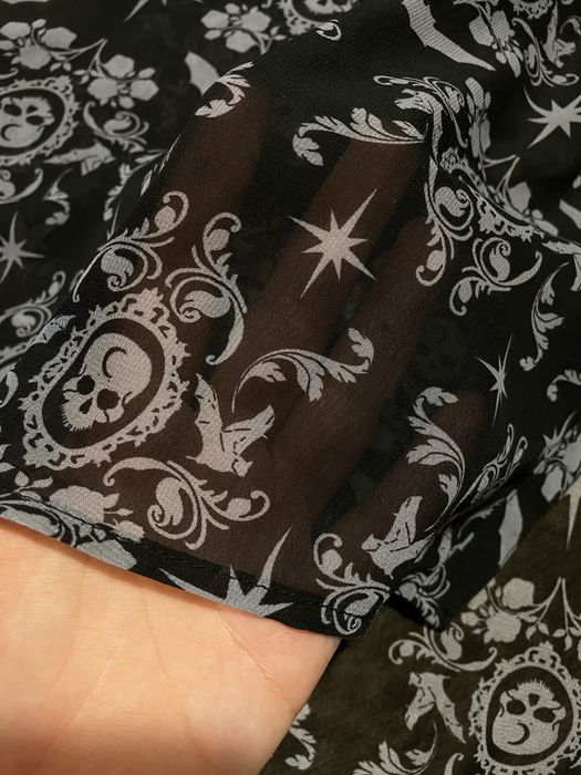 готична накидка hell bunny