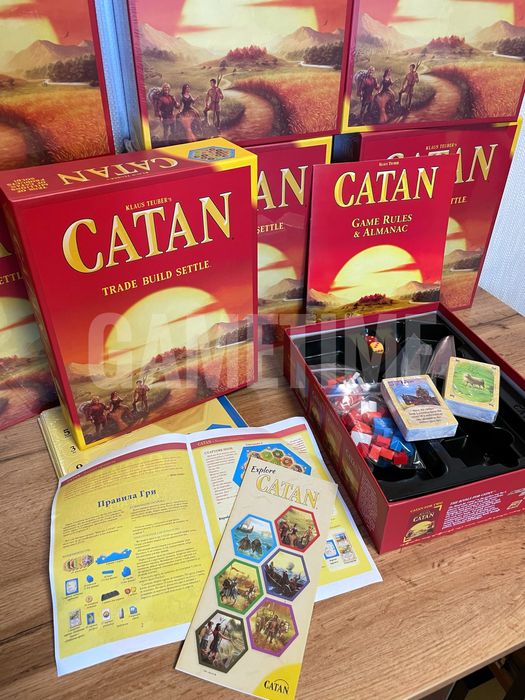 Катан колонізатори колонизаторы настільна гра