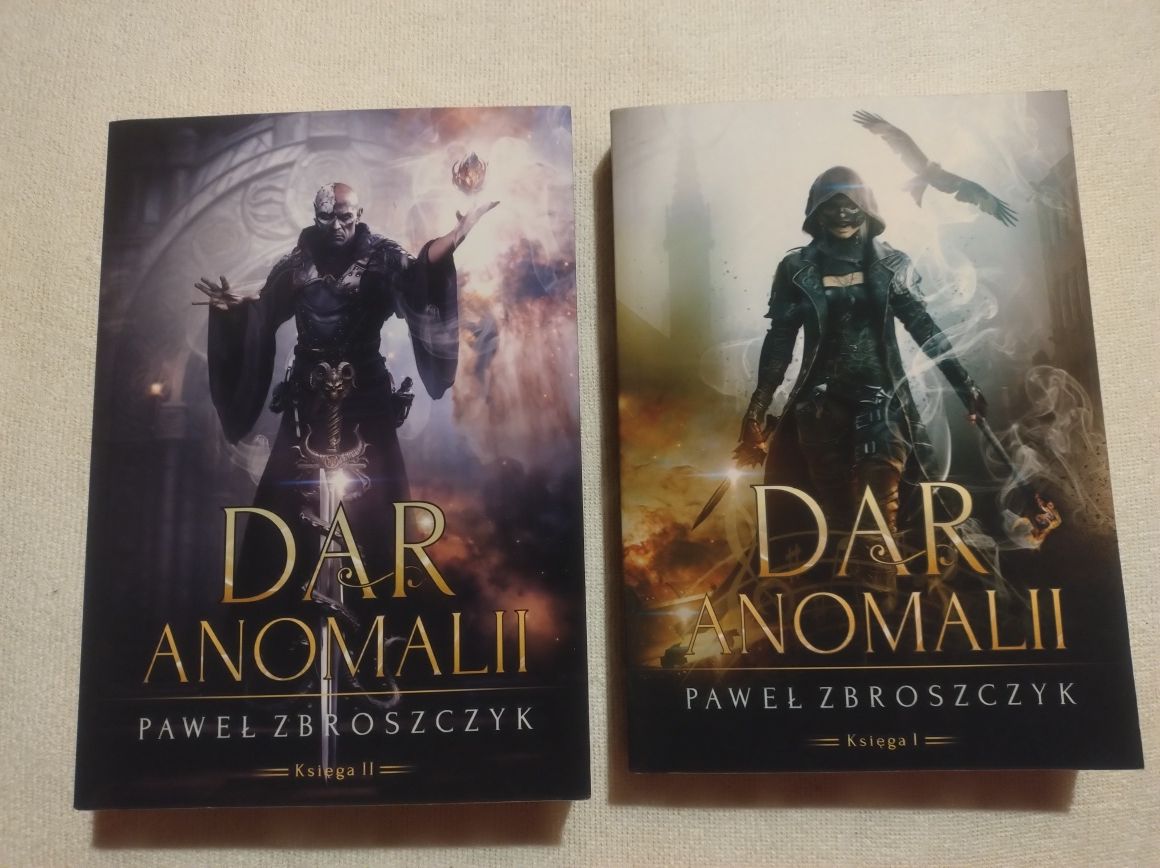 Paweł Zbroszczyk Dar Anomalii tom 1 i 2