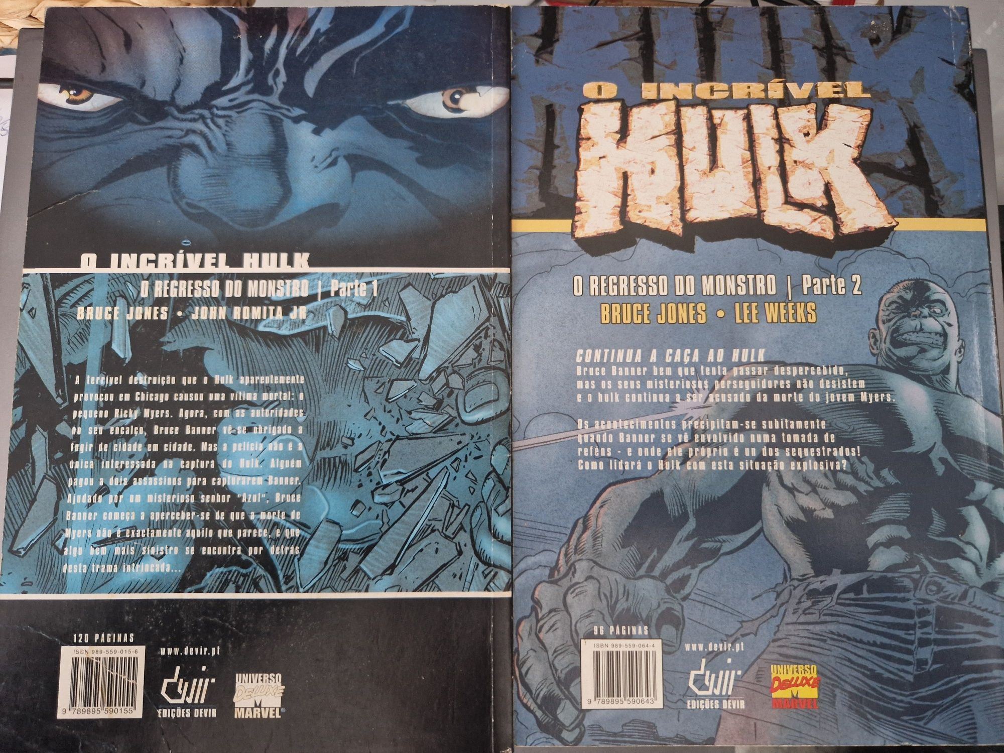 Hulk O regresso do monstro vol.1 e 2