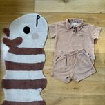 Komplet frotte Minories 86/92 na lato unisex