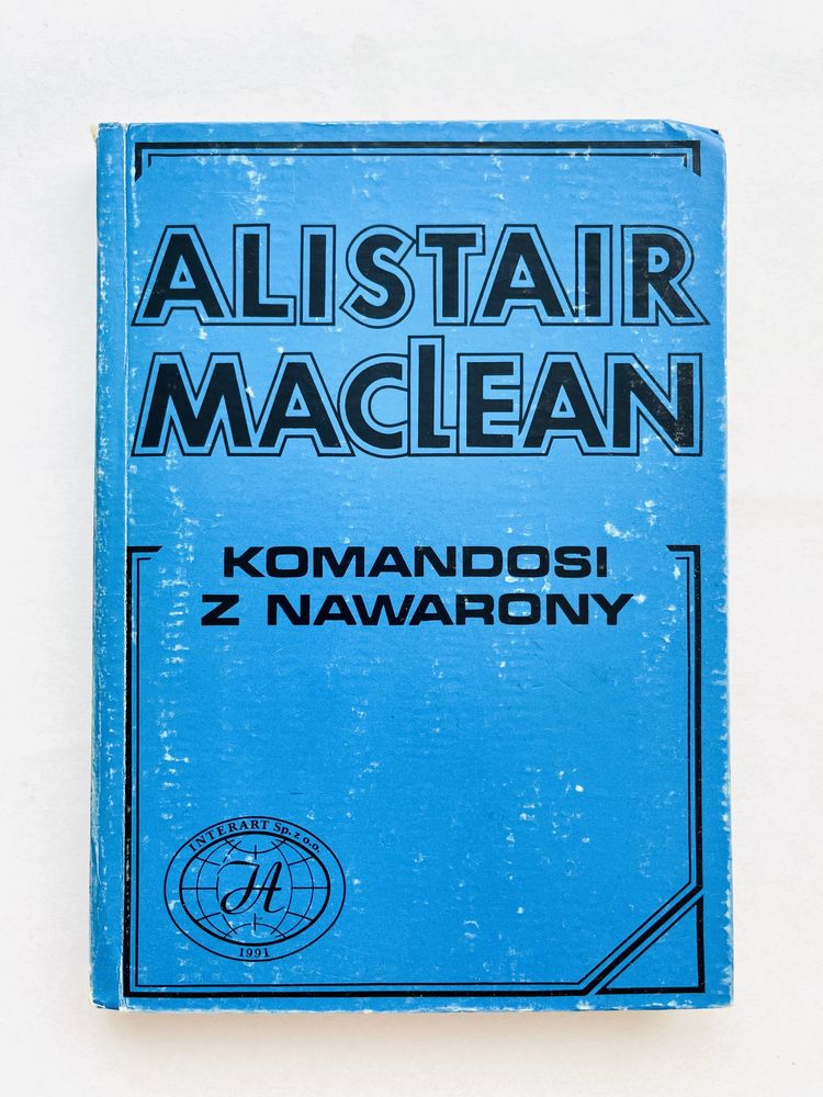 KSIĄŻKA: Komandosi z Nawarony (Alistair MacLean)