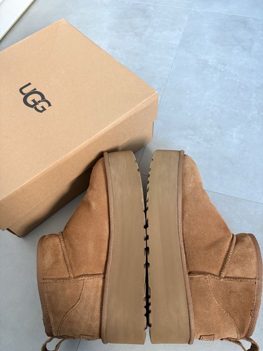 UGG Classic ultra mini platform 40 camel