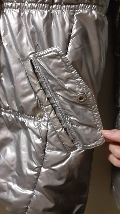 Серебриста куртка на дівчинку чи жінку / куртка на девочку или женщин