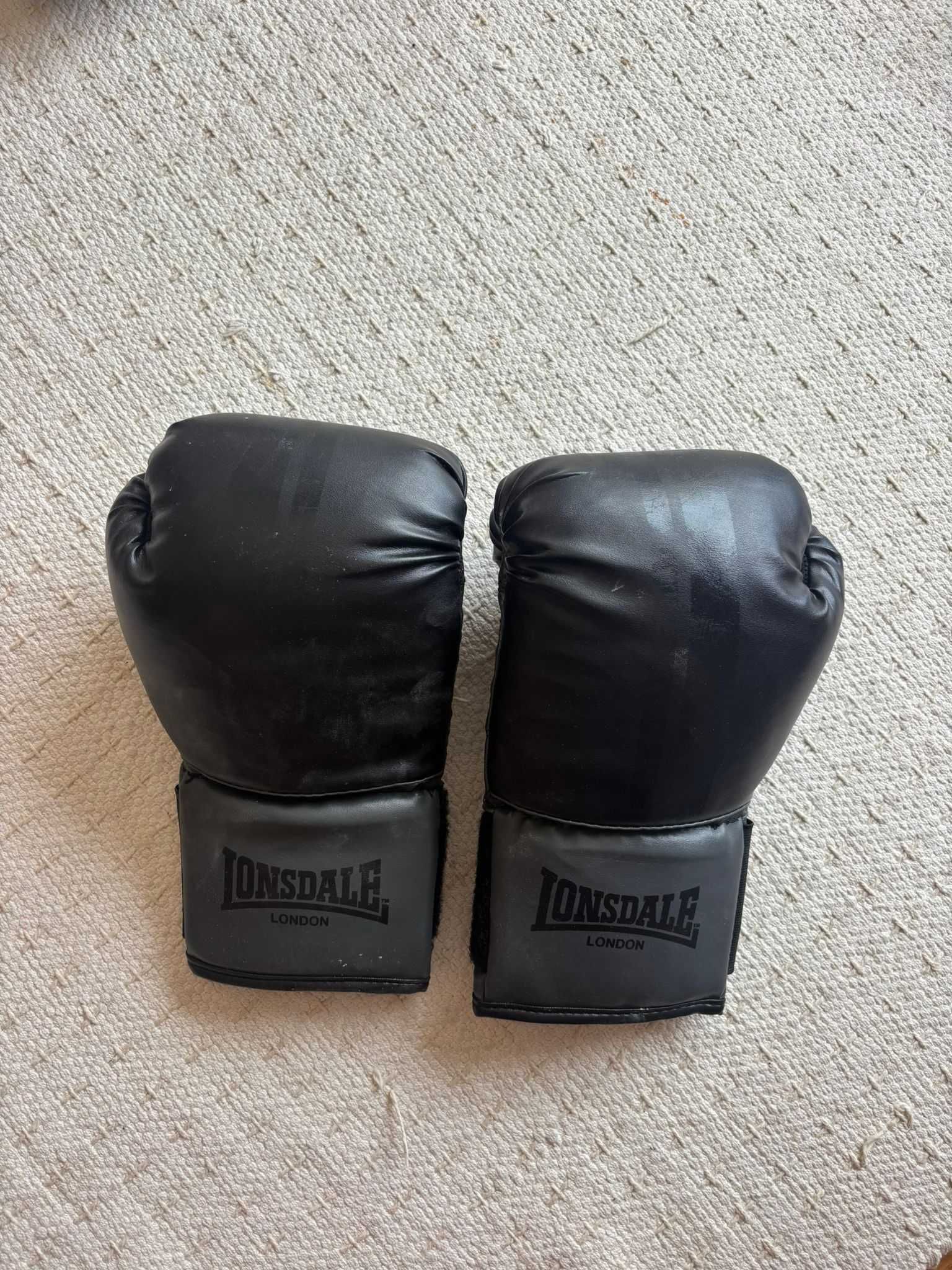 Luvas de Boxe Lonsdale Contender Pretas