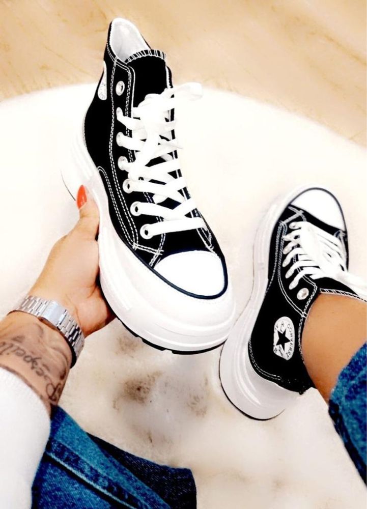 Converse All star bota preta novos a estrear