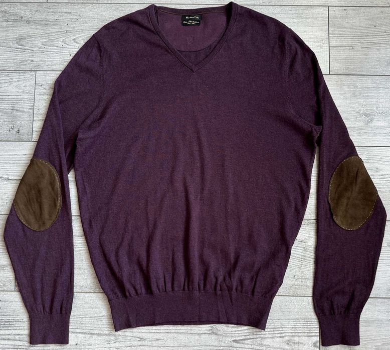 Кофта\Джемпер Massimo Dutti Cotton Silk Cashmere V-neck Jumper