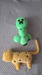 Minecraft maskotki ocelot i creeper oryginalne Mojang