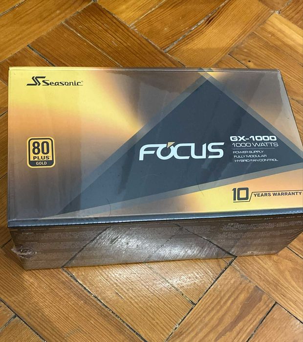 PSU Seasonic Focus GX-1000W 80 Plus Gold Full Modular Branca (SELADA)