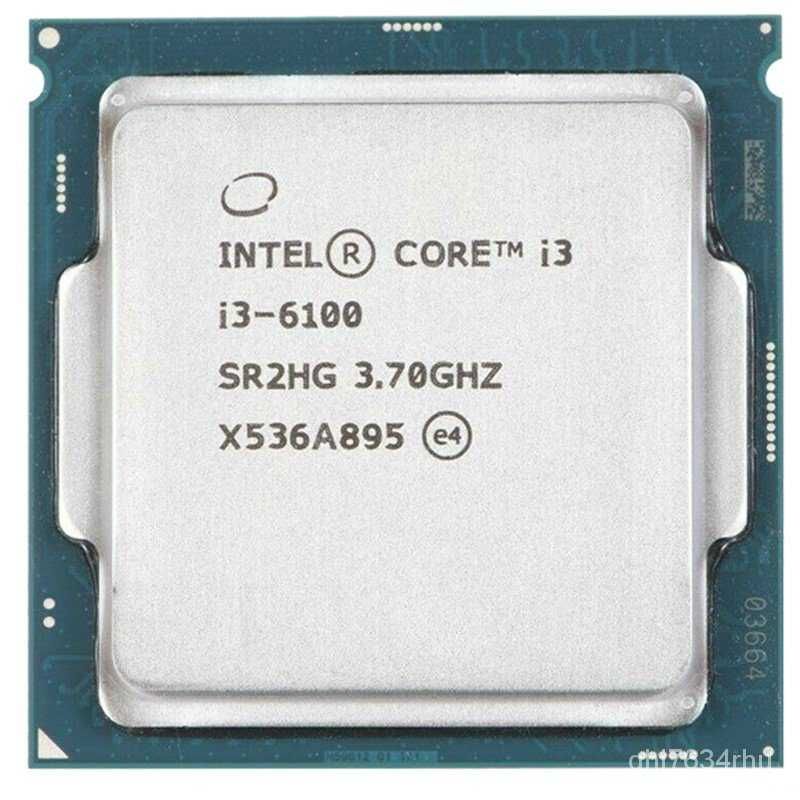Cpus Intel® Core™ i3-6100 a 3.70Ghz 3Mb Cache, Skt 1151 - Envio Grátis