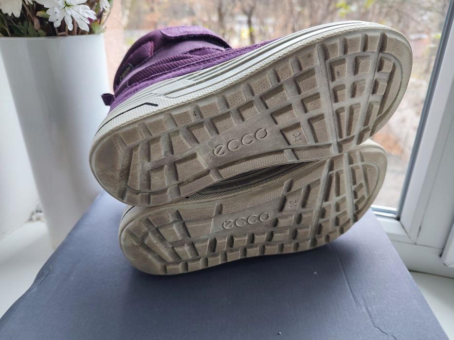 Дитячі зимові теплі черевики Ecco для дівчинки 34