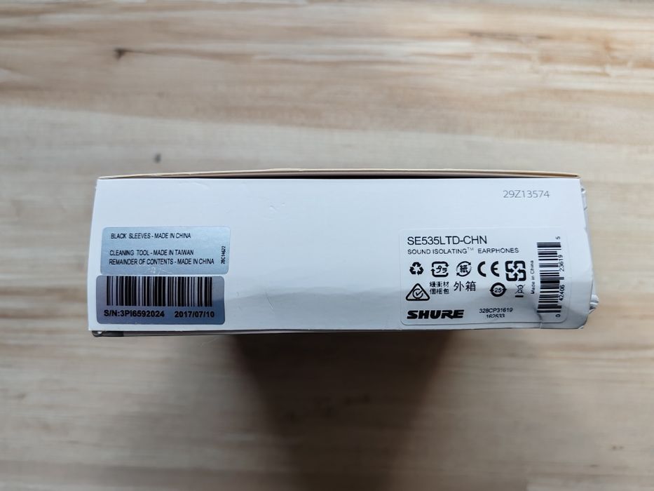 Shure SE535 słuchawki IEM monitory douszne dokanałowe