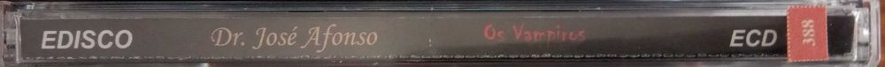 José Afonso	- - - - -		Os Vampiros	- - - - -	CD