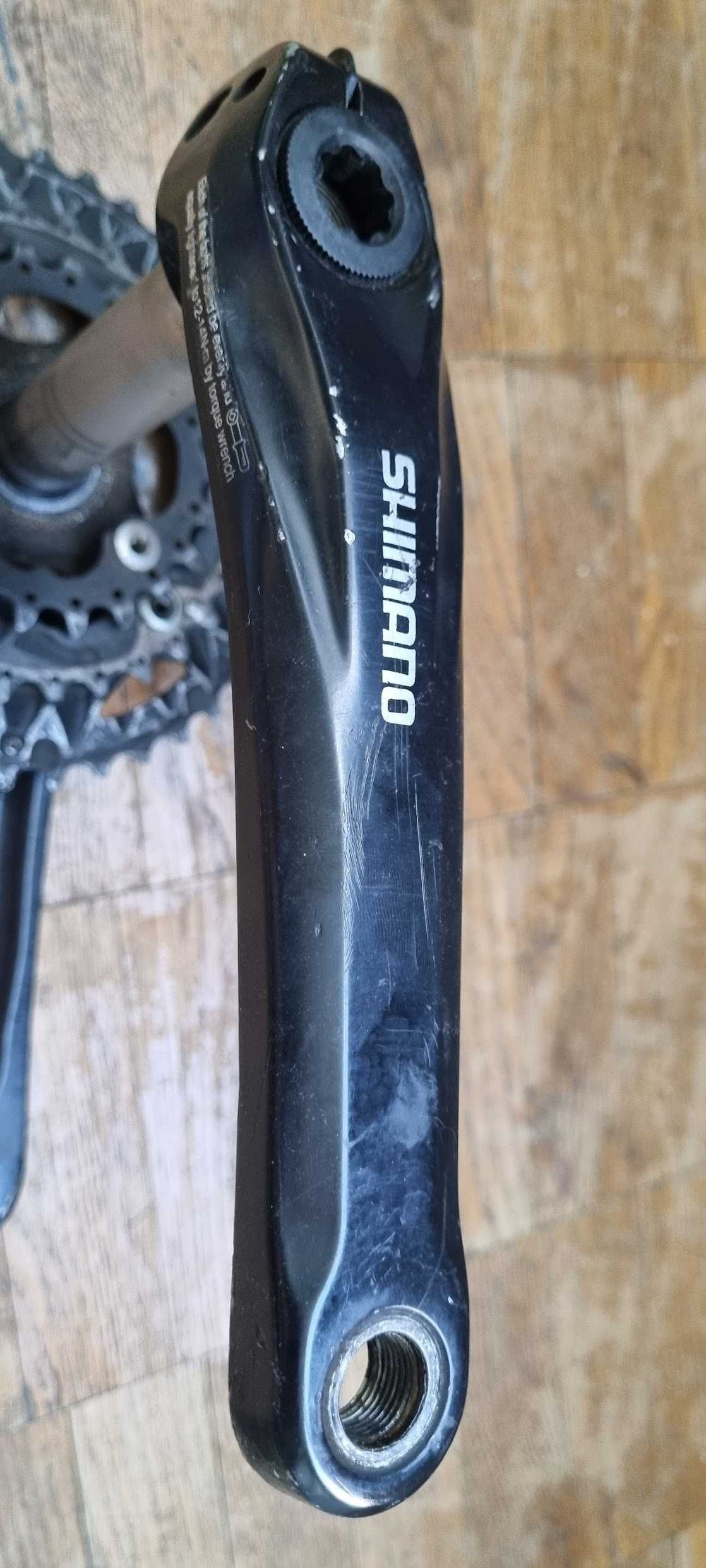 Шатуни Shimano FC-M622 Hollowtech 175 мм BCD 96 мм